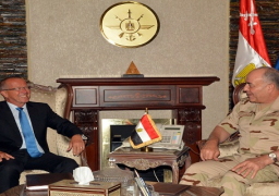 بالصور..الفريق حجازى يبحث مع كوبلر تطورات الأزمة الليبية