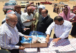 بالفيديو والصور.. توزيع 35 طن مواد غذائية وافطار 100 ألف صائم في مطروح