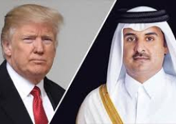 الرئيس الأميركي دونالد ترامب يجري اتصالا هاتفيا بأمير دولة قطر