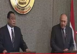 سامح شكرى: سياسة مصر ترتكز على احترام سيادة واستقرار السودان