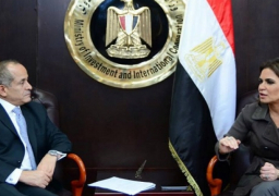 سحر نصر تبحث مع سفير الأردن ترتيبات اجتماعات اللجنة العليا المصرية – الأردنية