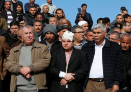 اضراب “عرب إسرائيل” احتجاجا على استشهاد فلسطيني