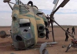 قتيلان وجريح إثر سقوط مروحية بولاية “النعامة” شمال غرب الجزائر