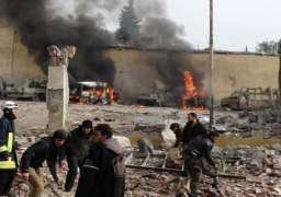 مقتل 10 وإصابة 30 آخرين فى انفجار بإدلب