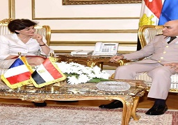 وزير الدفاع يلتقى نظيرته الفرنسية
