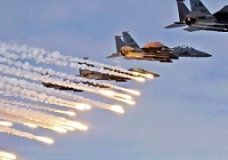 11 غارة جوية للتحالف على مواقع ومخازن الحوثيين بصنعاء