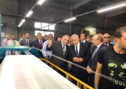 بالصور … وزير التجارة والصناعة يفتتح مصنعين جديدين ببنى سويف باستثمارات مصرية كورية 200 مليون جنيه