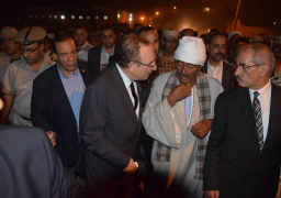 تشييع جنازة شهيد الشرطة “رمضان نادي ” ببنى سويف