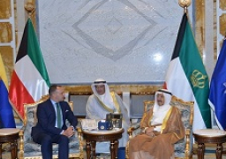 أميرالكويت يستقبل مستشار الأمن القومي البريطاني