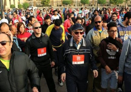 إنطلاق ماراثون للجري إحتفالا بالعيد القومي لمحافظة القاهرة