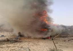 بالصور.. احباط هجوم ارهابى على تمركز أمني برفح ومقتل 40 تكفيريا