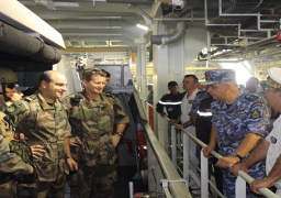 اختتام التدريب البحرى المشترك المصرى الفرنسى “كليوباترا 2017”