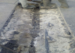 بالصور..تحويلات مرورية لوجود إصلاحات فواصل بكوبرى اكتوبر