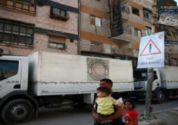 بريطانيا تضغط على سوريا وروسيا للسماح بدخول مساعدات لمناطق محاصرة
