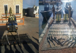 حرس الحدود” تدمر 40 نفقا بسيناء منذ يناير وحتى يونيو الماضى