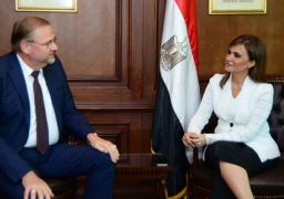 سحر نصر تبحث مع منسق الأمم المتحدة تطورات إعداد اطار الشراكة الجديد حتى 2022