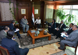 د.سحر نصر تبحث مع السفير الرومانى الترتيبات النهائية لعقد اجتماعات اللجنة المشتركة فى بوخارست