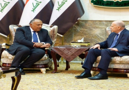 شكري يلتقي المالكي وعلاوي والنجيفي في بغداد