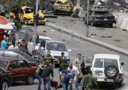 التلفزيون السوري : قتلى وجرحى في تفجير إرهابي بالقرب من ساحة التحرير في دمشق