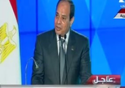 السيسي معلنا افتتاح مؤتمر الشباب الرابع بالإسكندرية: مصر ستحيا بشبابها