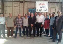 وزير التعليم العالى يتفقد مكتب التنسيق بجامعة القاهرة