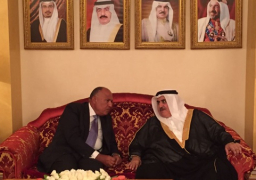 وزير الخارجية يصل إلى المنامة للمشاركة في الاجتماع الرباعي العربي