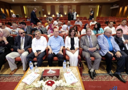 وفد المجلس الثقافي المصري الأمريكي في زيارة لقناة السويس