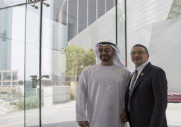 ولي عهد أبو ظبي يبحث علاقات التعاون مع وزير الدفاع الماليزي