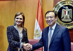بالصور … د.سحر نصر توقع مذكرة تفاهم مع نائب رئيس بنك التصدير والاستيراد الصينى لدعم المشروعات التنموية