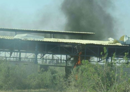 قوات إنفاذ القانون بالجيش الثاني تدمر وكرا للعناصر الارهابية داخل احد المزارع