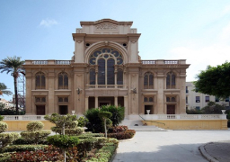 الآثار: وضع المعدات اللازمة بالمعبد اليهودي تمهيدا لترميمه