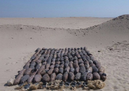 الجيش الثالث يدمر عربيتي دفع رباعي ويقتل فردين تكفيريين بوسط سيناء