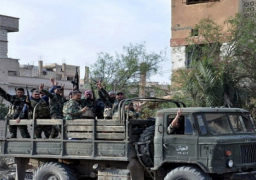 الجيش السورى يسطر بالكامل على مدينة السخنة ويطرد داعش من آخر معاقله بمحافظة حمص