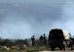 الجيش اللبنانى يقصف مواقع داعش فى جرود القاع ورأس بعلبك