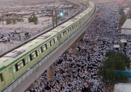 الدفاع السعودي ينشر فرقا ميدانية بمحطات قطار المشاعر