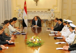 السيسي يجتمع بقيادات الإسكندرية والبحيرة لاستعراض خطط تطوير محور المحمودية