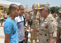 رئيس الأركان محمود حجازى يتابع إجراءات القبول بالكليات والمعاهد العسكرية