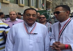 رئيس بعثة الحج لأسر الشهداء: أرواح أبنائكم وسام على صدورنا