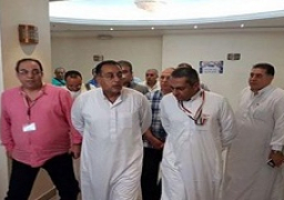 رئيس بعثة الحج يزور الحجاج المصريين المرضى بالمستشفيات