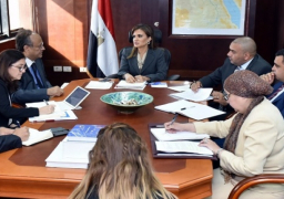 سحر نصر تبحث مع البنك الدولى التعاون فى دعم سياسة الاستثمار