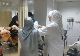 مستشفى سموحة الجامعى يستقبل 29مصابا بحادث قطارى الاسكندرية
