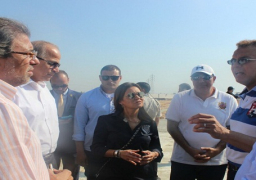 وزيرا الاستثمار والنقل يتفقدان مشروعات للبنية الأساسية بالقليوبية