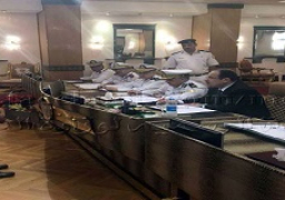 وزير الداخلية يتفقد أعمال لجنة كشف الهيئة للطلبة المتقدمين
