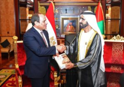 بالصور .. الرئيس السيسى يزور دبى ويلتقى الشيخ محمد بن راشد آل مكتوم