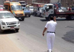إغلاق جزئى لمحور النصر لتغذية غرفة محولات كهرباء