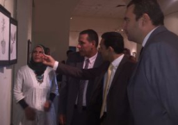 افتتاح معرض للفن التشكيلى بمركز إبداع دمنهور