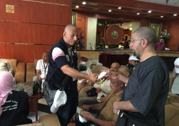 الأنصاري يتفقد عيادة البعثة الطبية في المدينة المنورة