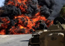 القوات العراقية تحرر مديرية شرطة قضاء “عنه” بالانبار