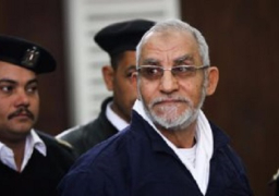المؤبد لبديع لإدانته في أحداث عنف بني سويف