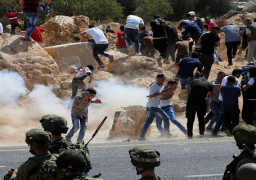 بالصور..إصابة 3 فلسطينين برصاص الاحتلال في كفر قدوم